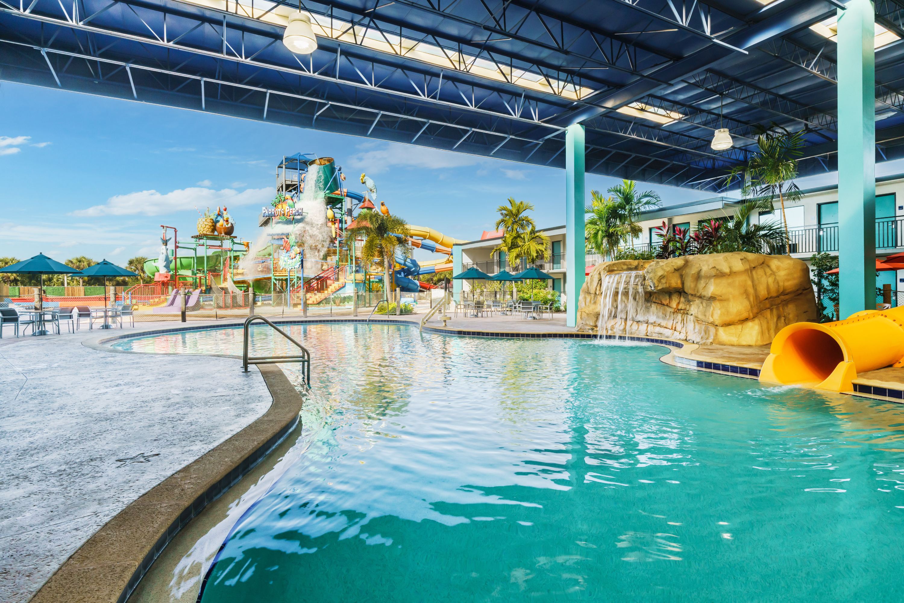 A Large Water Park